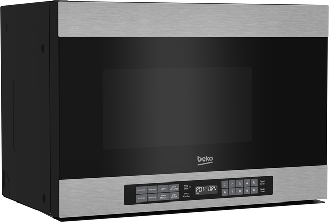 Beko MWOTR24100SS 24 Inch Over-The-Range Microwave Oven, Digital Con...