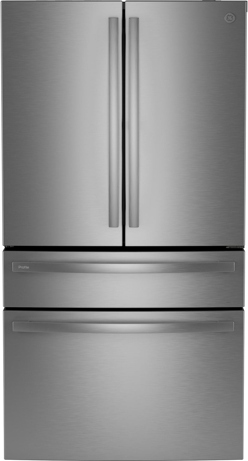 GE PJD23BYWFS 36 Inch 23.0 Cu. Ft.  4 Door French Door Refrigera...