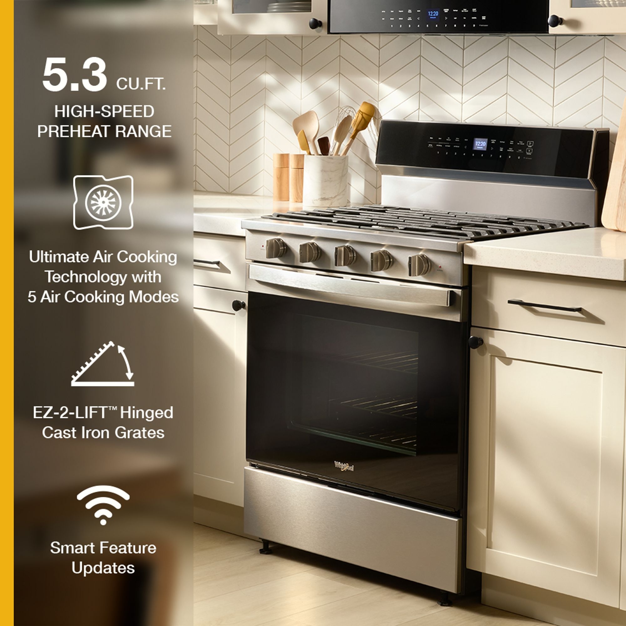 Whirlpool WFGS7530RZ Fingerprint Resistant Stainless Steel