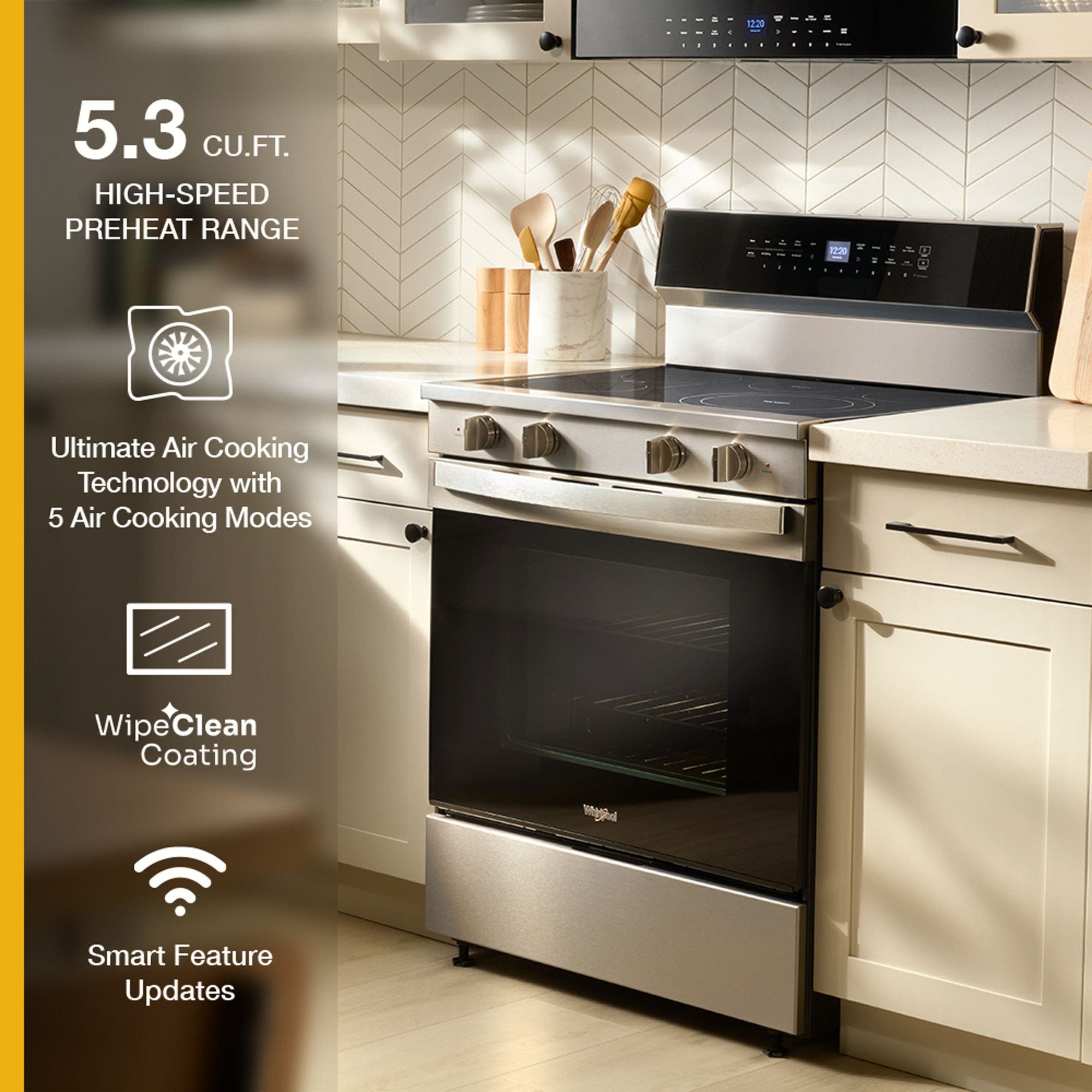 Whirlpool WFES7530RZ Fingerprint Resistant Stainless Steel