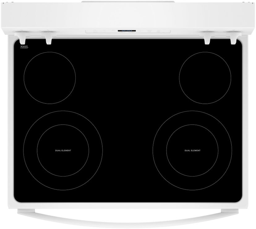 Whirlpool WFES3530RW 30 Inch Freestanding Electric Range with 4 Element...