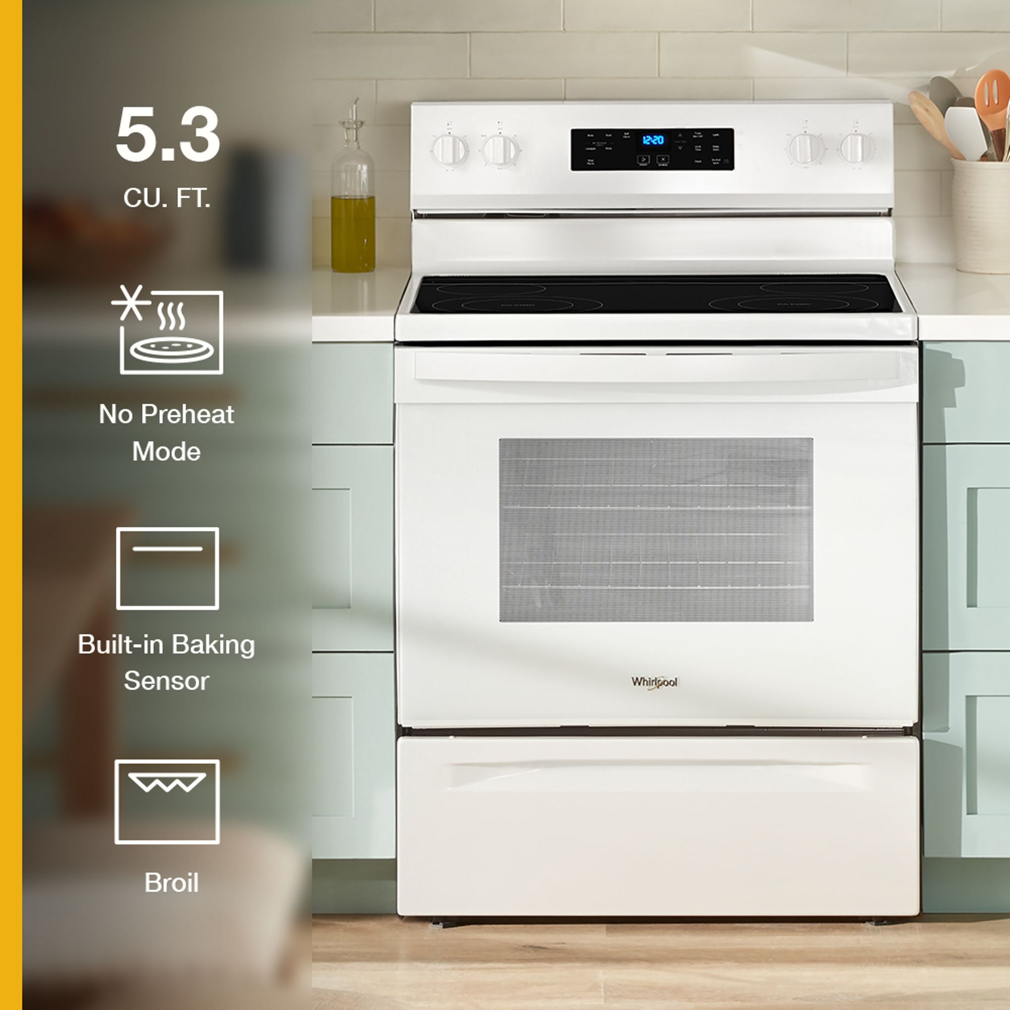 Whirlpool WFES3530RW White