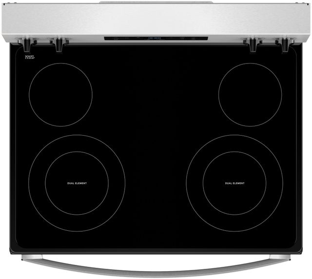 Whirlpool WFES3530RS 30 Inch Freestanding Electric Range with 4 Element...