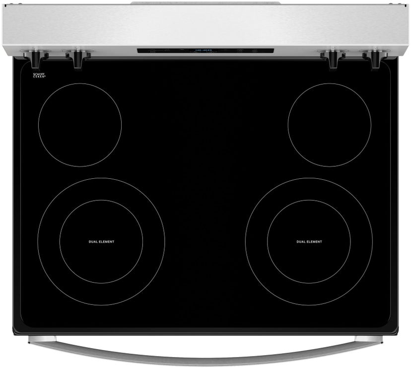 Whirlpool WFES3530RS 30 Inch Freestanding Electric Range with 4 Element...