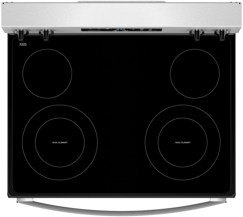 Whirlpool WFES3030RS 30 Inch Freestanding Electric Range with 4 Element...