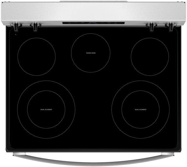 Whirlpool WFES3330RS 30 Inch Electric Freestanding Range: Stainless Ste...