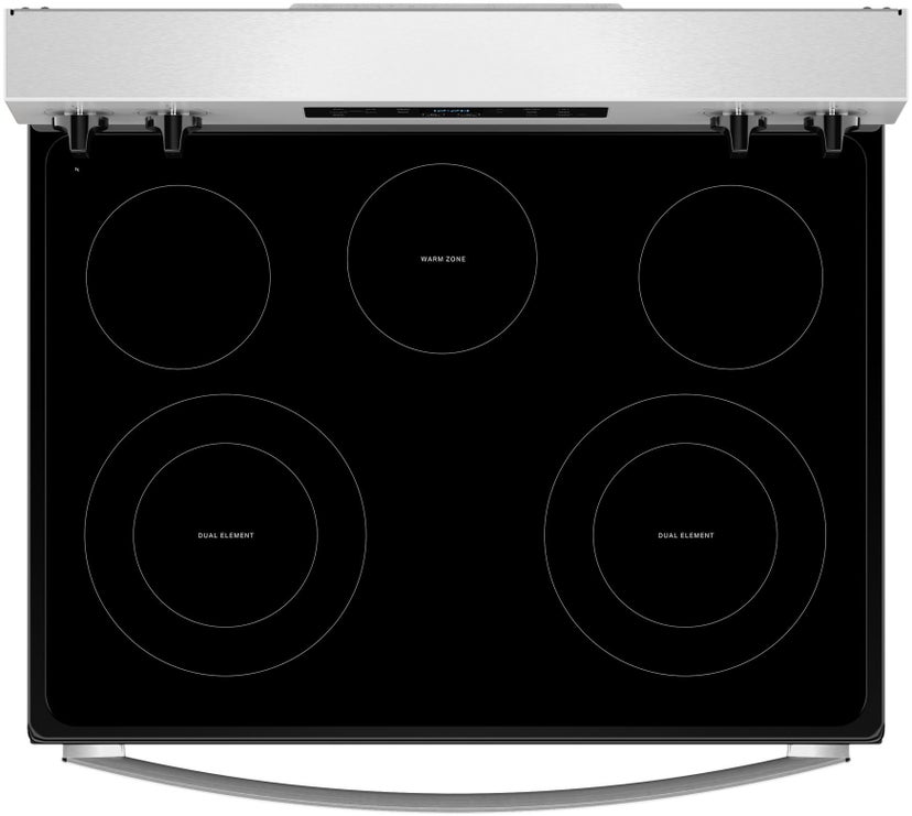 Whirlpool WFES3330RS 30 Inch Electric Freestanding Range: Stainless Ste...