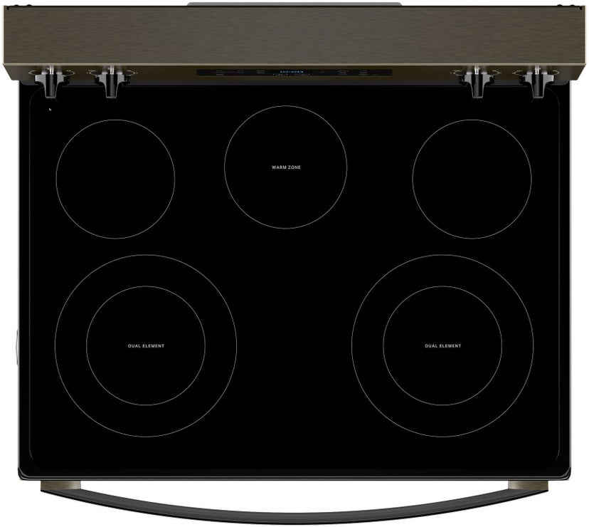 Whirlpool WFES3330RV 30 Inch Electric Freestanding Range: Fingerprint-R...