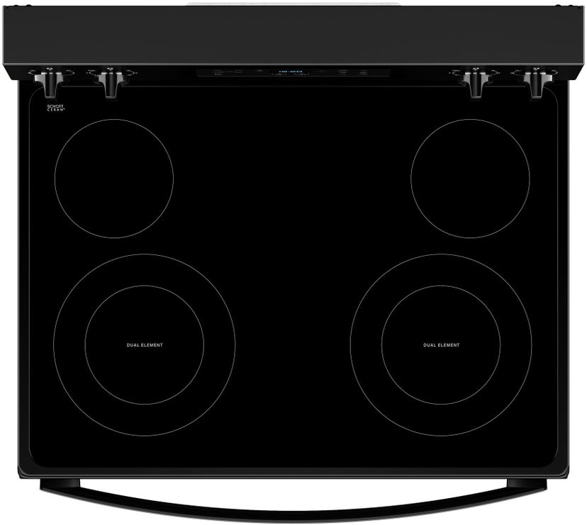 Whirlpool WFES3530RB 30 Inch Freestanding Electric Range with 4 Element...