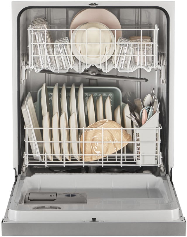 Whirlpool WDF341PAPM 24 Inch Built-In Dishwasher with 4 Wash Cycles, 12...