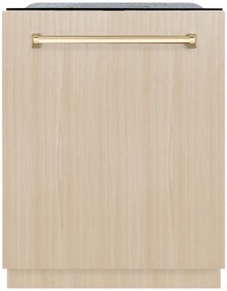 Panel Ready With Polished Gold Handle