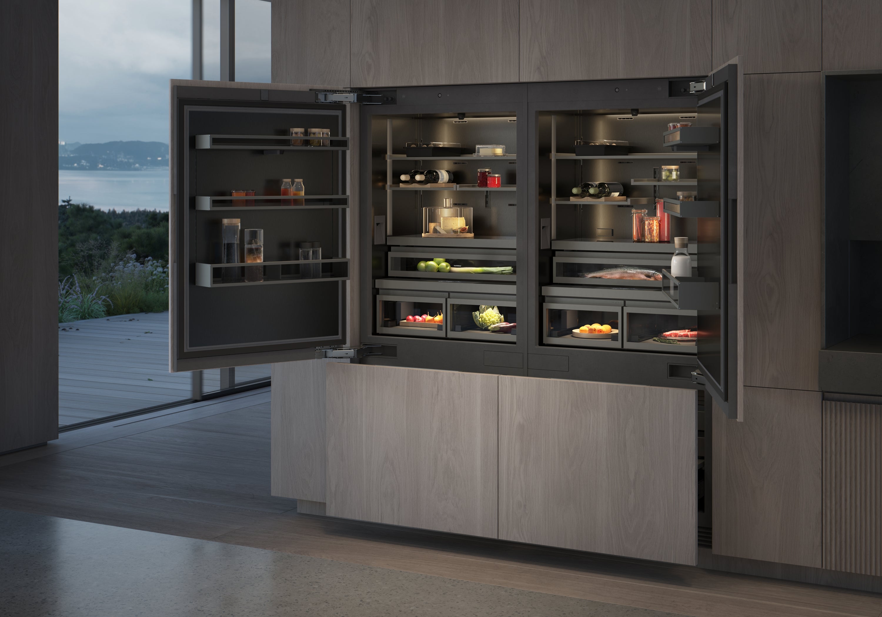 Gaggenau RVB497790 Vario 400 Series 36 Inch Built-In Bottom Mount