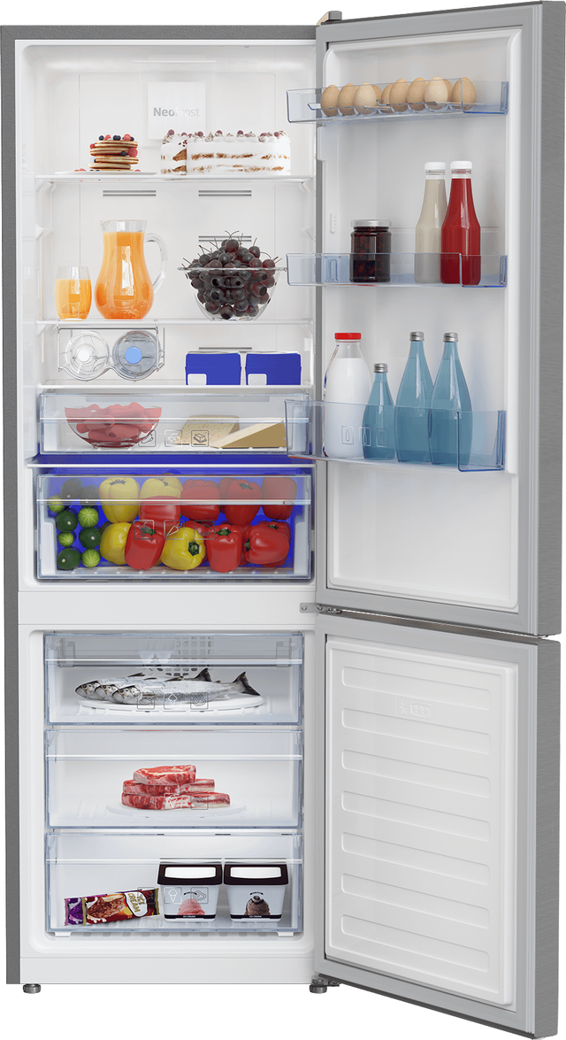 Beko BFBF2414SS 24 Inch Counter Depth Bottom Mount Refrigerator wi...