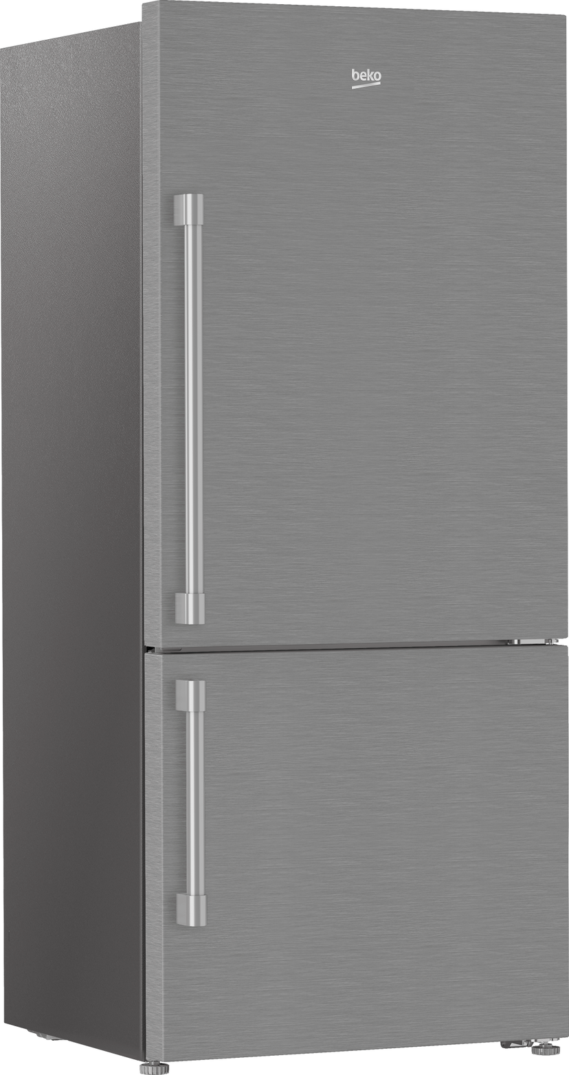 Beko BFBF30216SSIM 30 Inch Counter-Depth Bottom Mount Smart Refrigera...