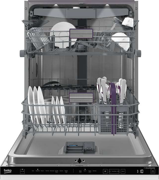 Beko DIT38532 24 Inch Fully Integrated Dishwasher with 16 Place ...