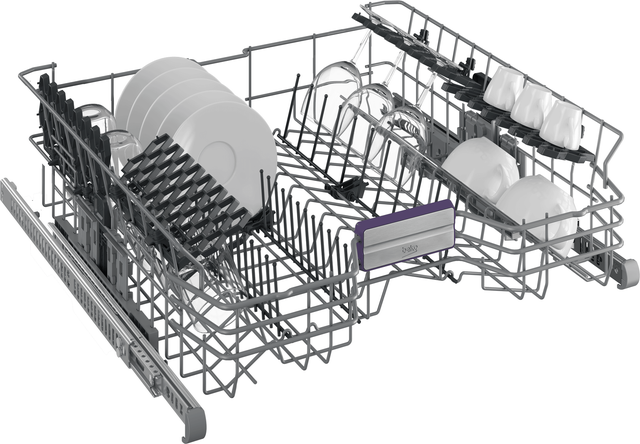 Beko DIT39434 24 Inch Fully Integrated Dishwasher with 16 Place ...