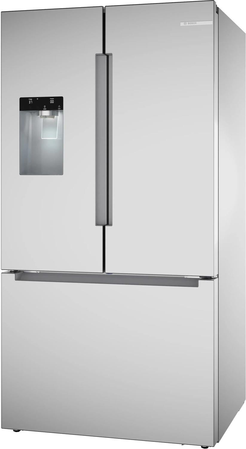 Bosch B36FD10ENS 36 Inch French Door Refrigerator: Stainless Steel