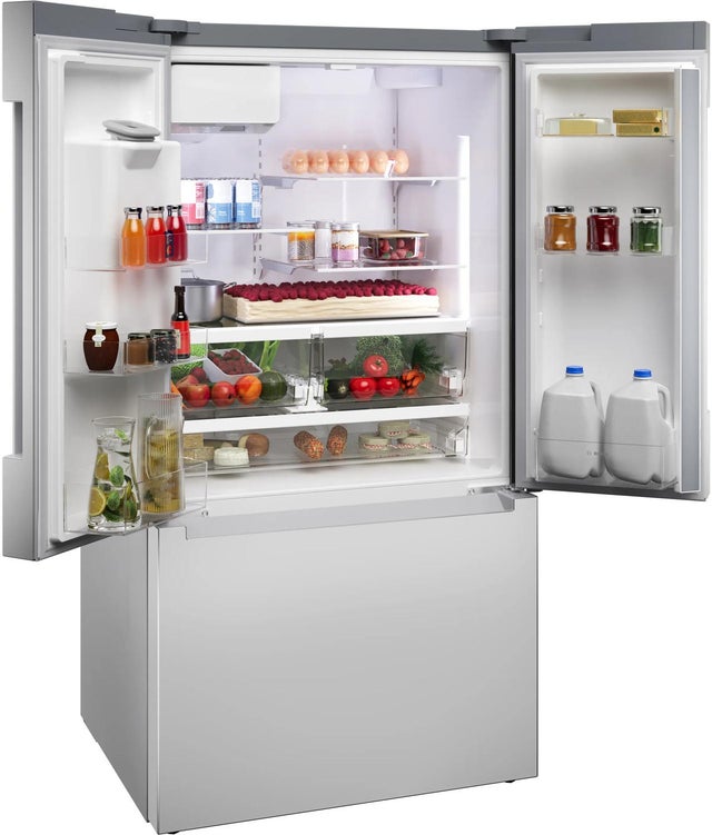 Bosch B36FD10ENS 36 Inch French Door Refrigerator: Stainless Steel