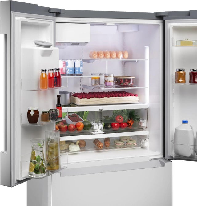 Bosch B36FD10ENS 36 Inch French Door Refrigerator: Stainless Steel