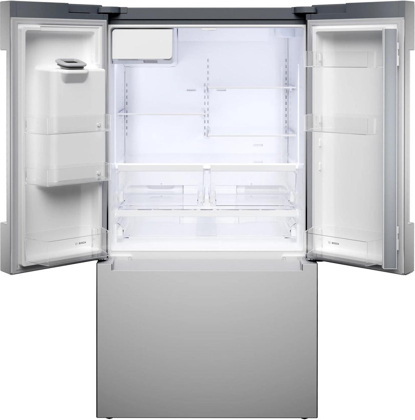 Bosch B36FD10ENS 36 Inch French Door Refrigerator: Stainless Steel