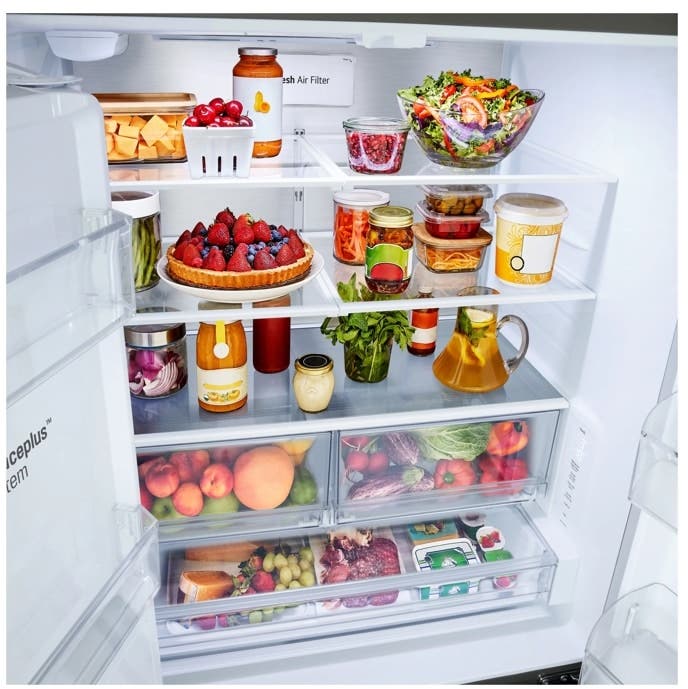 LG LF24Z6530S Printproof Stainless Steel