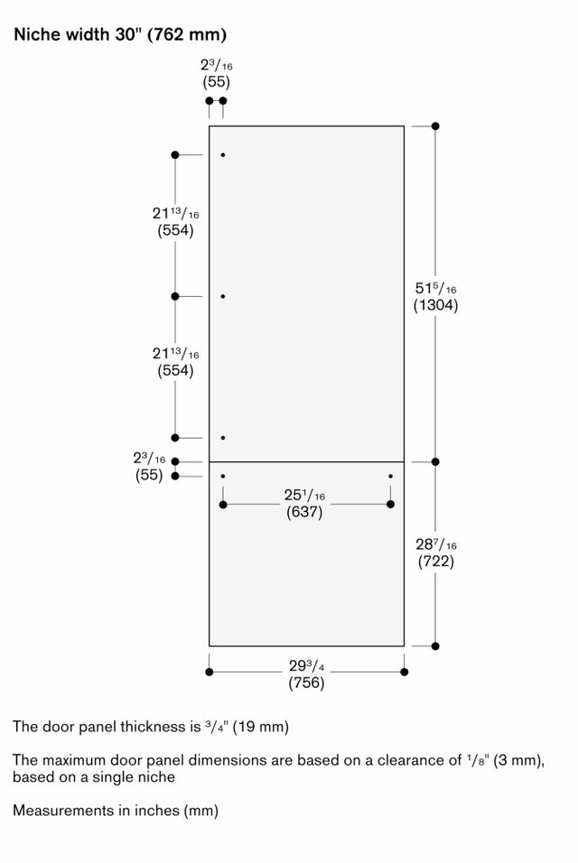 Gaggenau RVB477790 30 Inch Two Door Bottom Freezer Refrigerator With ...