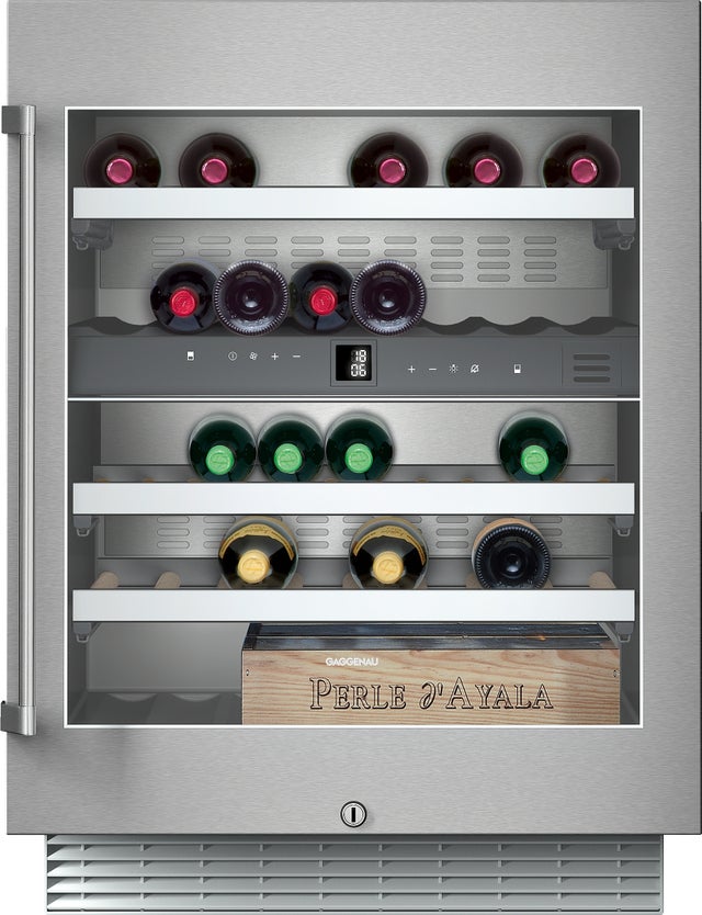 Gaggenau RW404761 24" Under Counter Wine Storage Unit with 34 Bottle...