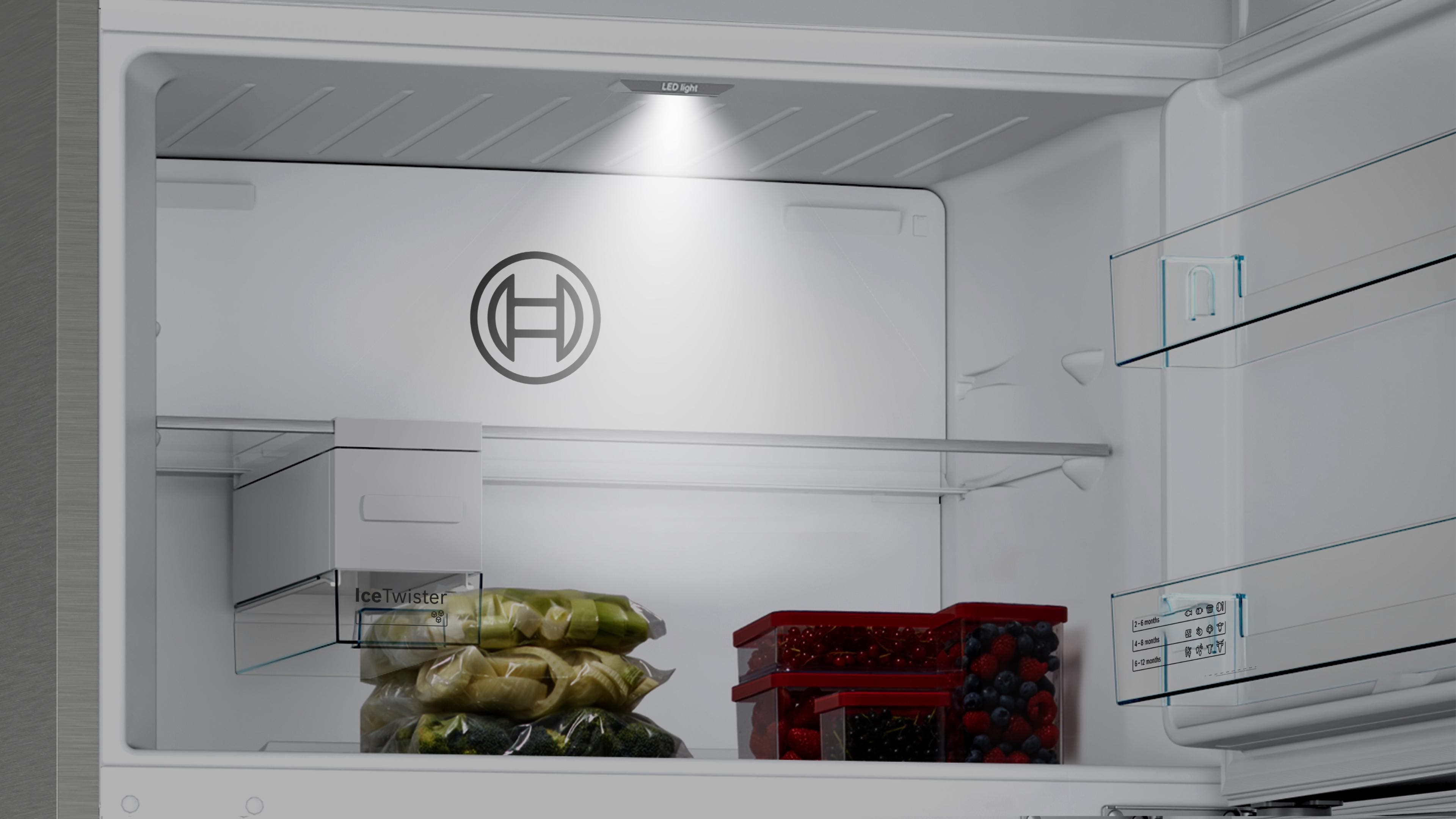 Bosch B36CL81ENG Glass over Stainless Steel