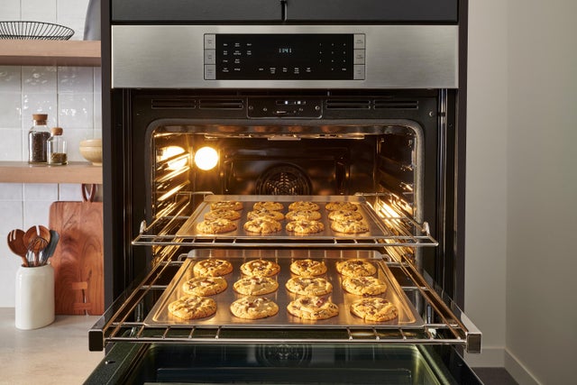 Bosch HBN8651UC 27 Inch Double Electric Wall Oven with 4.1 cu. ft....