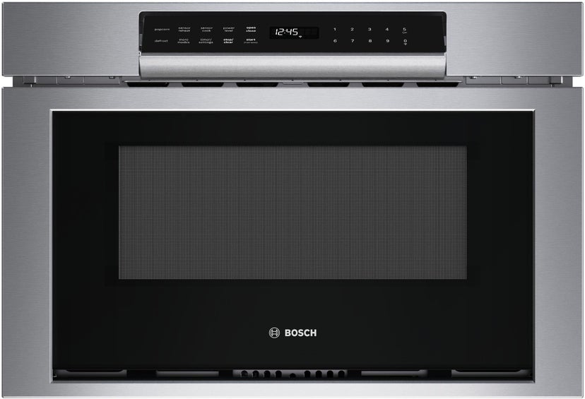 Bosch HMD8454UC 800 Series 24 Inch Microwave Drawer: Stainless Ste...