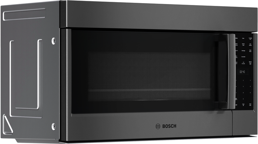 Bosch HMV8045U 800 Series, OTR Convection Microwave: Black Stainl...