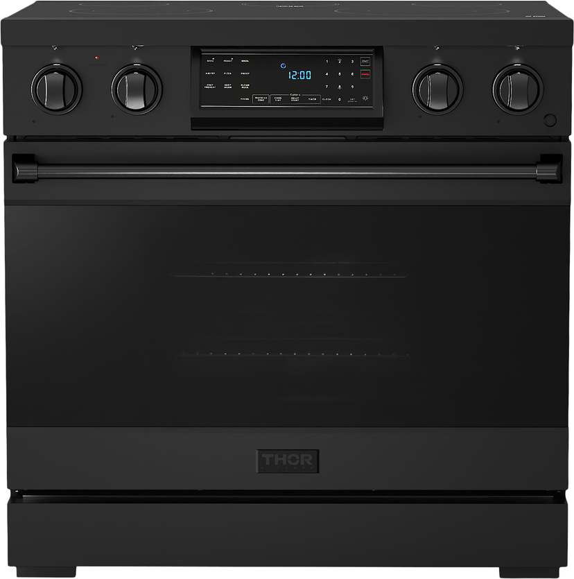 Thor RSE36B Gordan Ramsay 36 Inch Pro Style Electric Range in ...