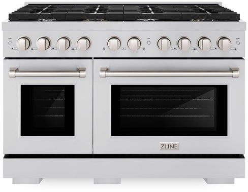 Zline SDRBR48 48 Inch 6.7 Cu. Ft. Paramount Double Oven Dual Fuel