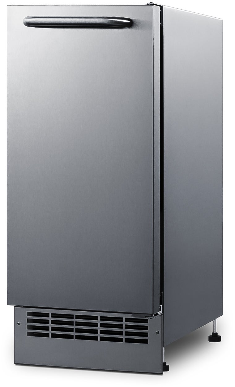 Summit BIM26H34 15 Inch Built-In Ice Maker with 22 lbs. Storage Ca...