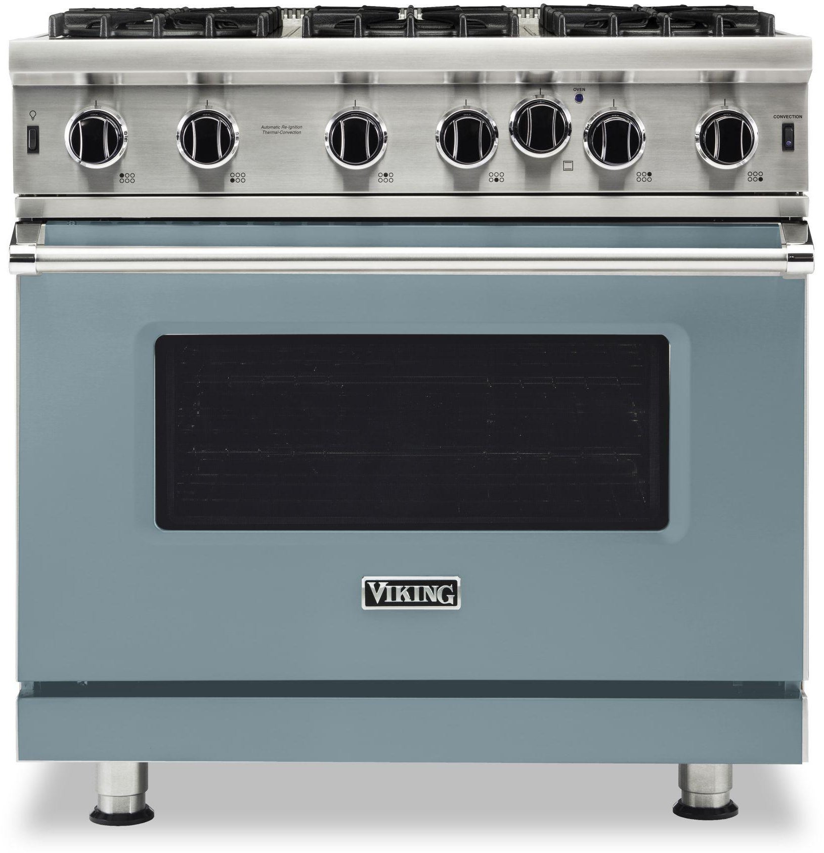 Viking VGIC53626BNS 36 Inch Gas Range with 6 Open Burners: November Sk...