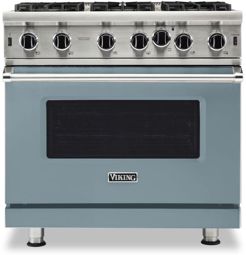 Viking VGIC53626BNS 36 Inch Gas Range wi