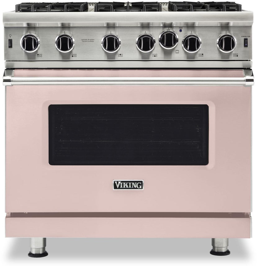 Viking VGIC53626BBH 36 Inch Gas Range wi