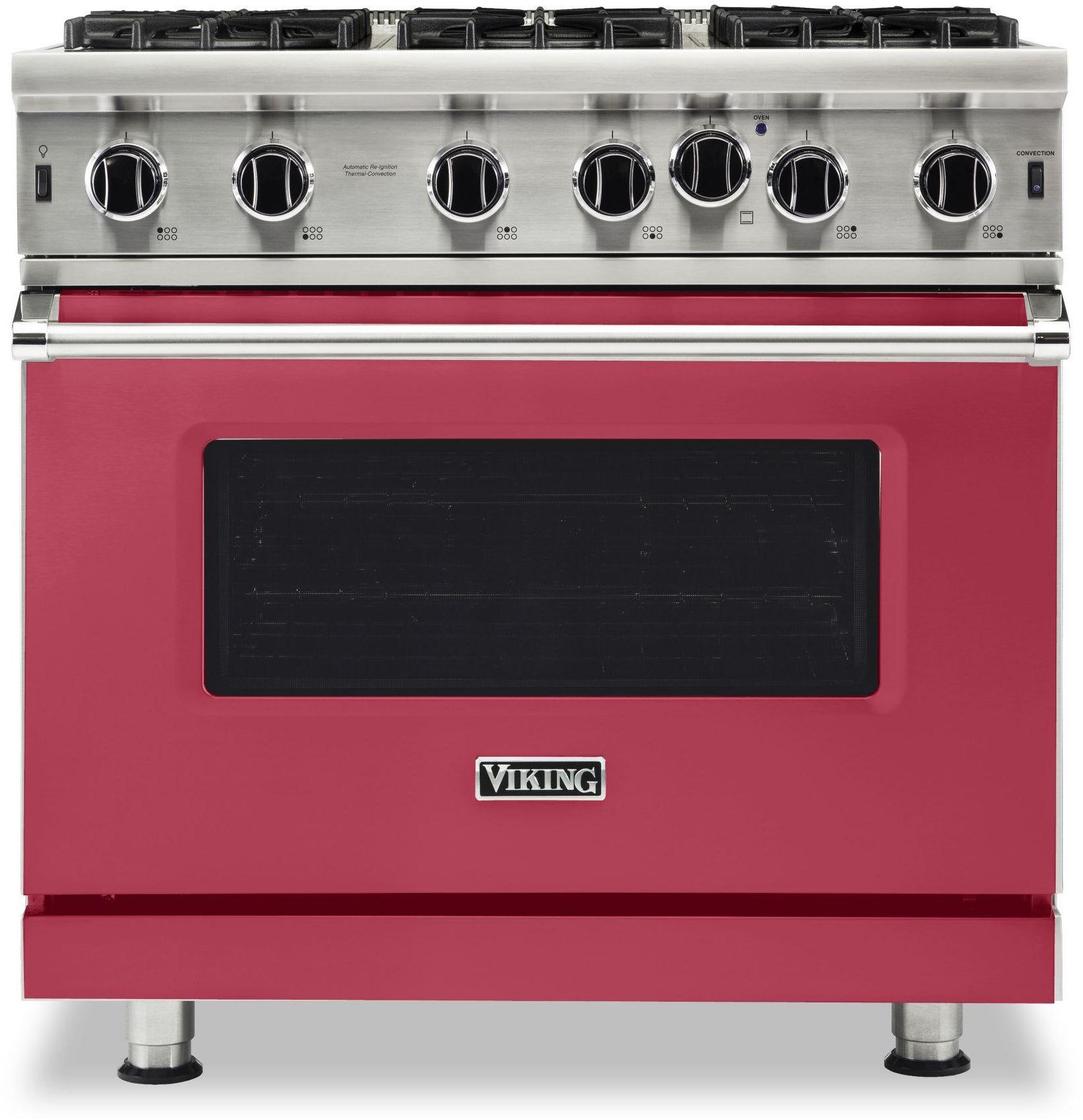 stoves channel Viking VGIC53626BSS 36 Inch Freestanding Professional Gas