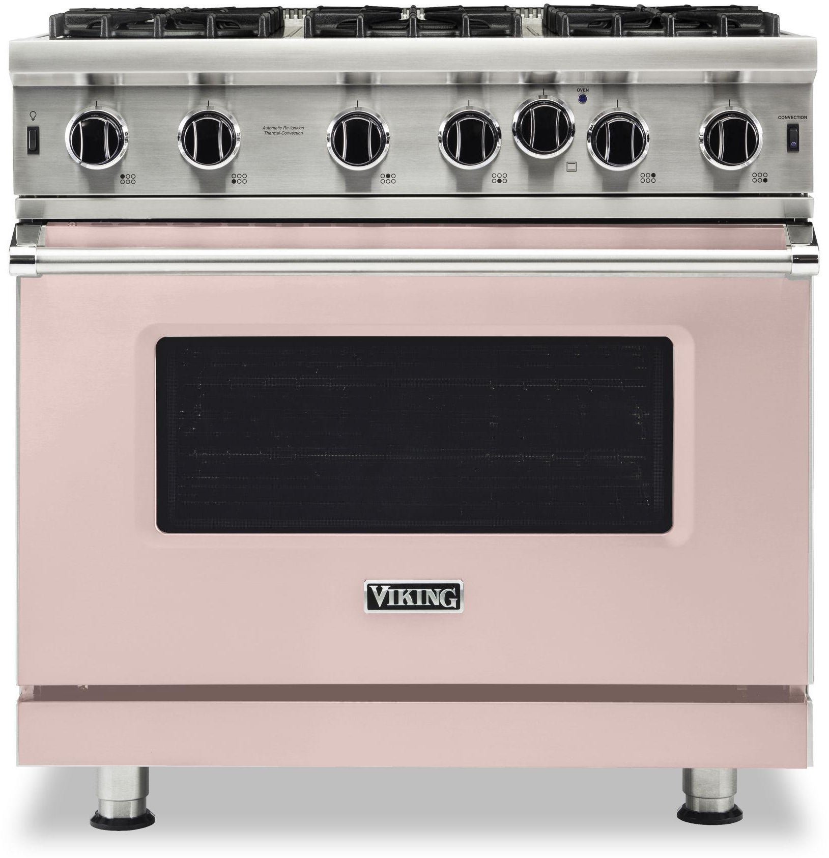 Viking VGIC53626BSSLP 36 Inch Freestanding Professional Gas Range