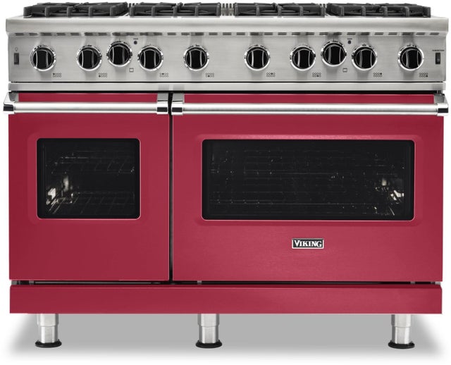 Viking VGIC54828BVA 48 Inch Wide 24 Inch D. Gas Open Burner Range With...