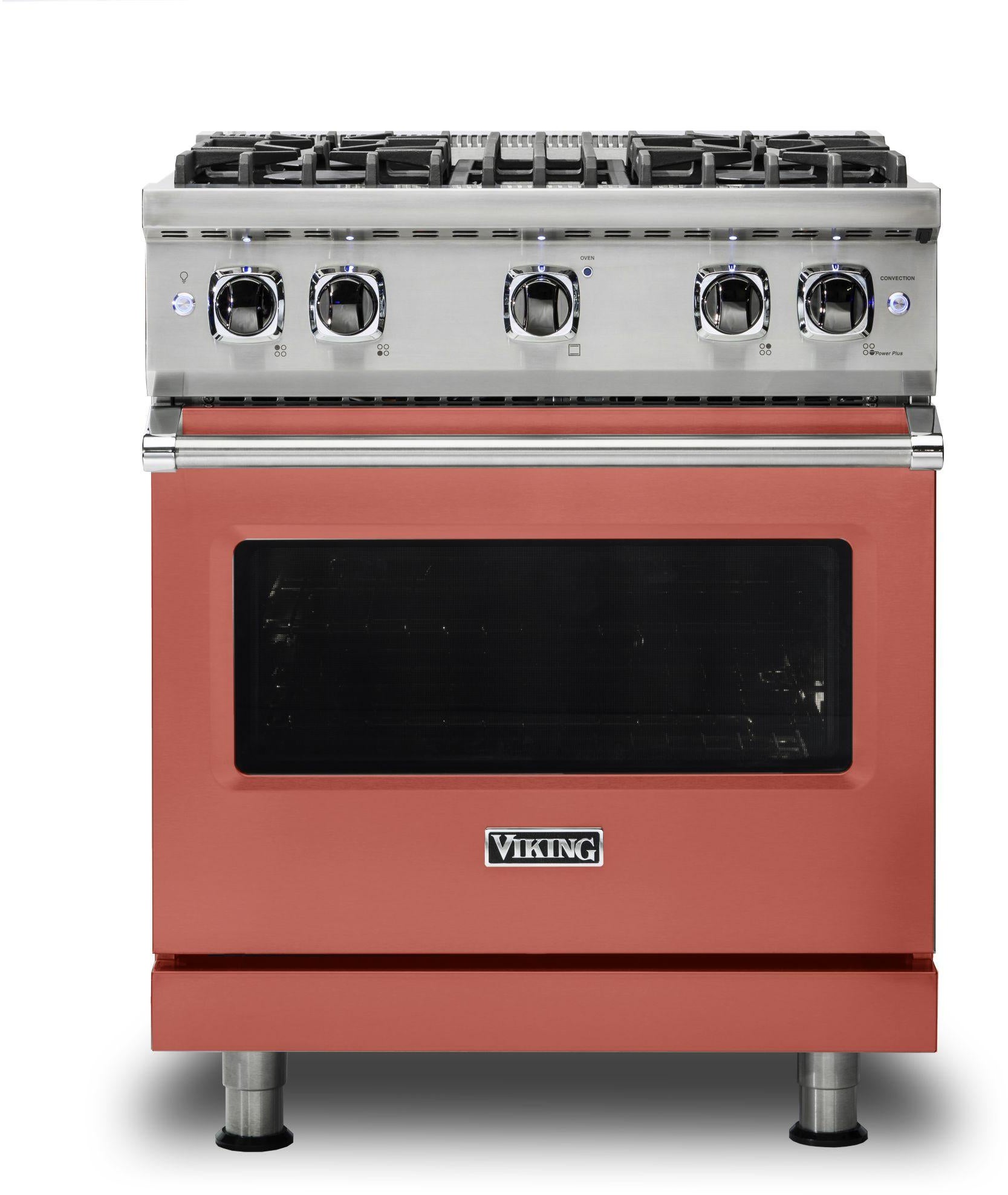 Viking VGR5304BSC 30 Inch Freestanding Professional Gas Range with 4...