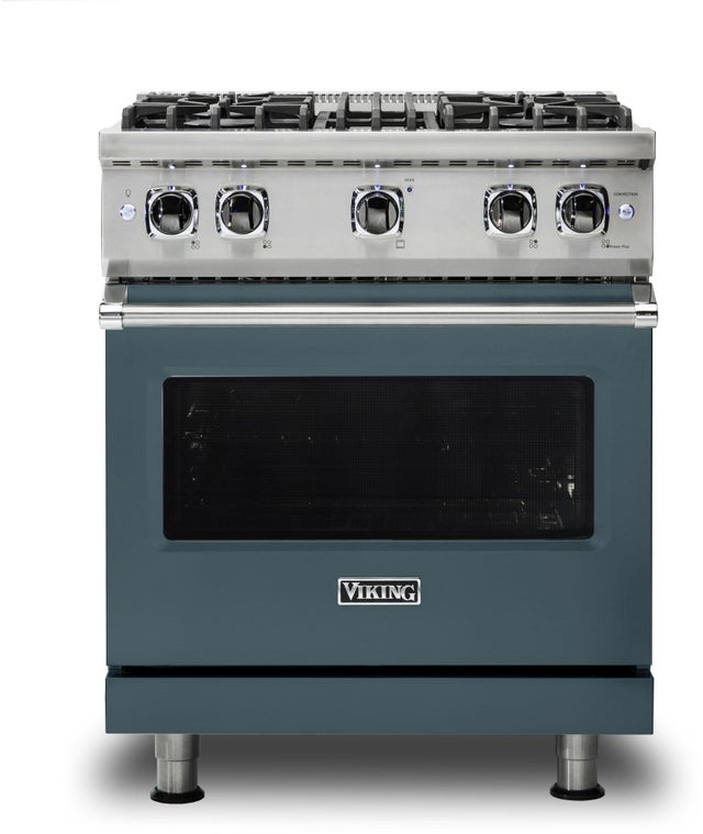 Viking VGR5304BSQ 5 Series 30 Inch Freestanding Professional Gas Ran...