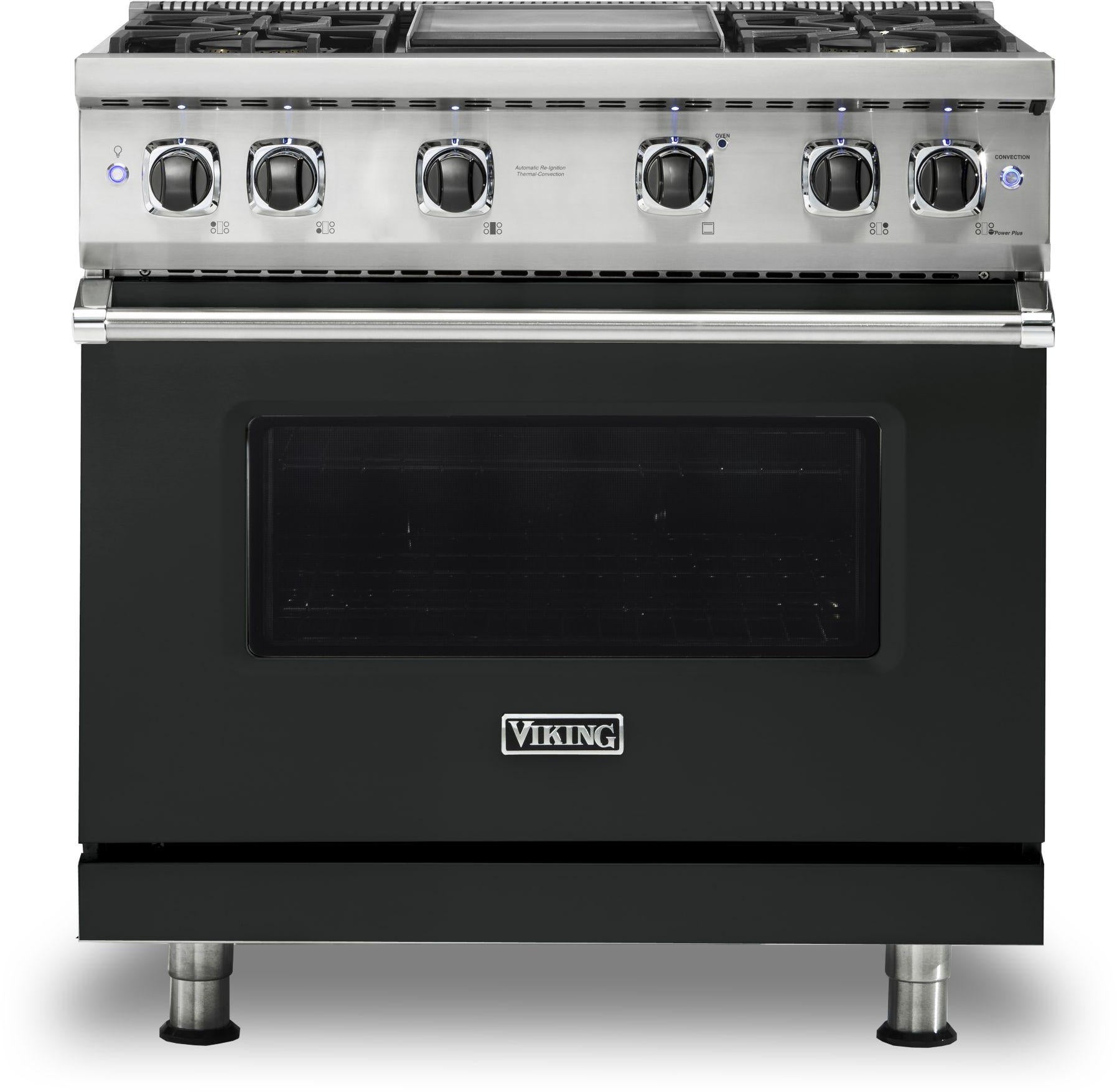 Viking VGR5364GAN 36 Inch Freestanding Professional Gas Range with 4...