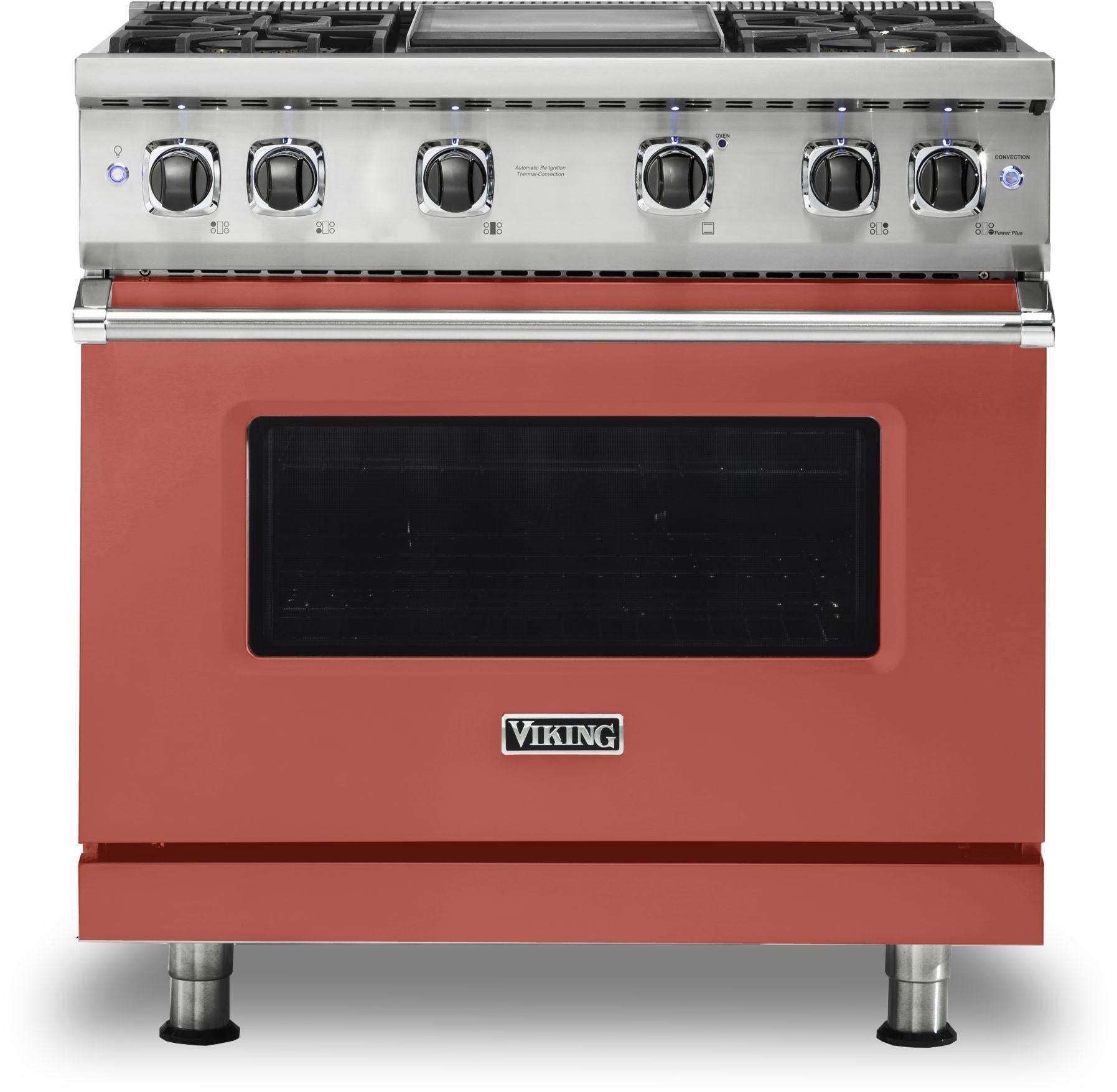 Viking VGR5364GSC 36 Inch Freestanding Professional Gas Range with 4...