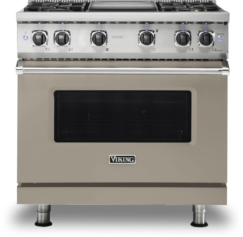 Viking VGR5364GNA 36 Inch Freestanding Professional Gas Range with 4...