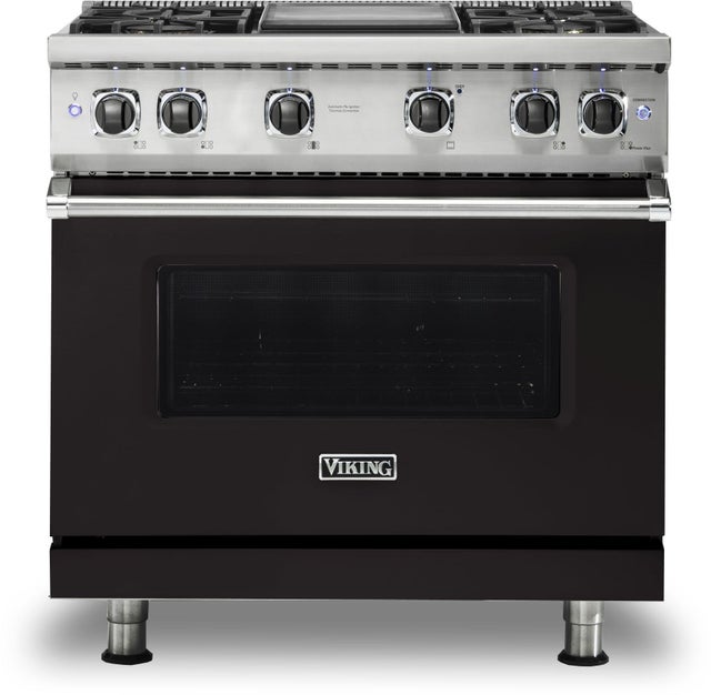 Viking VGR5364GONLP 36 Inch Freestanding Professional Gas Range with 4...