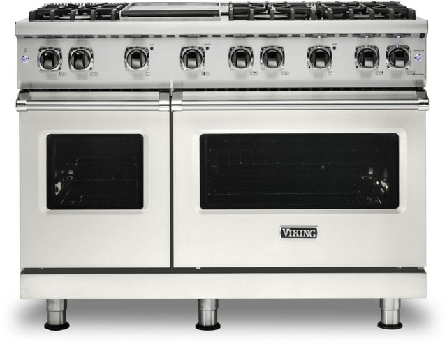 Viking VGR5486GPW 48 Inch Freestanding Professional Gas Range with 6...