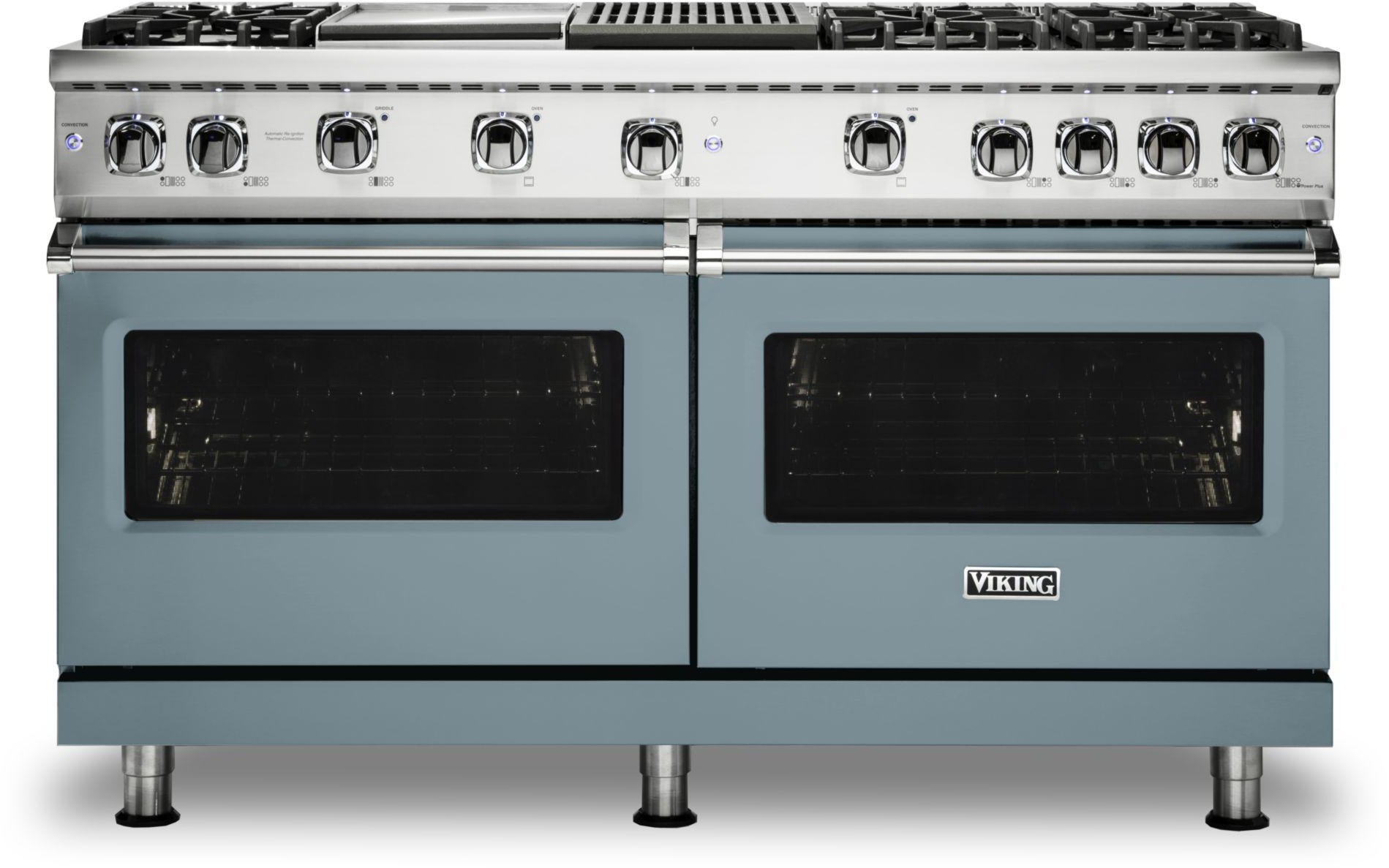 Viking VGR5606GQNS 60 Inch Freestanding Gas Range with 6 Sealed Burne...