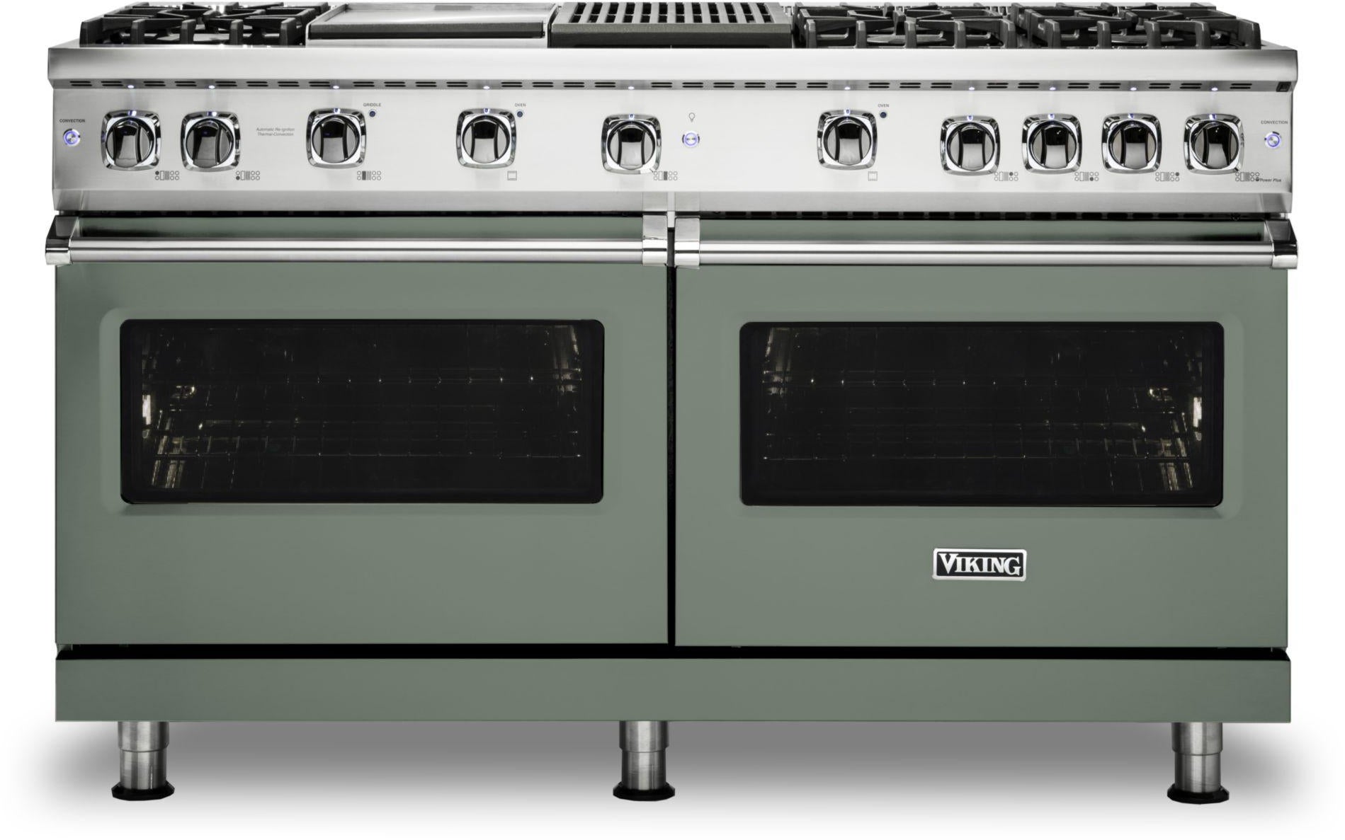 Viking VGR5606GQEU 60 Inch Freestanding Gas Range with 6 Sealed Burne...