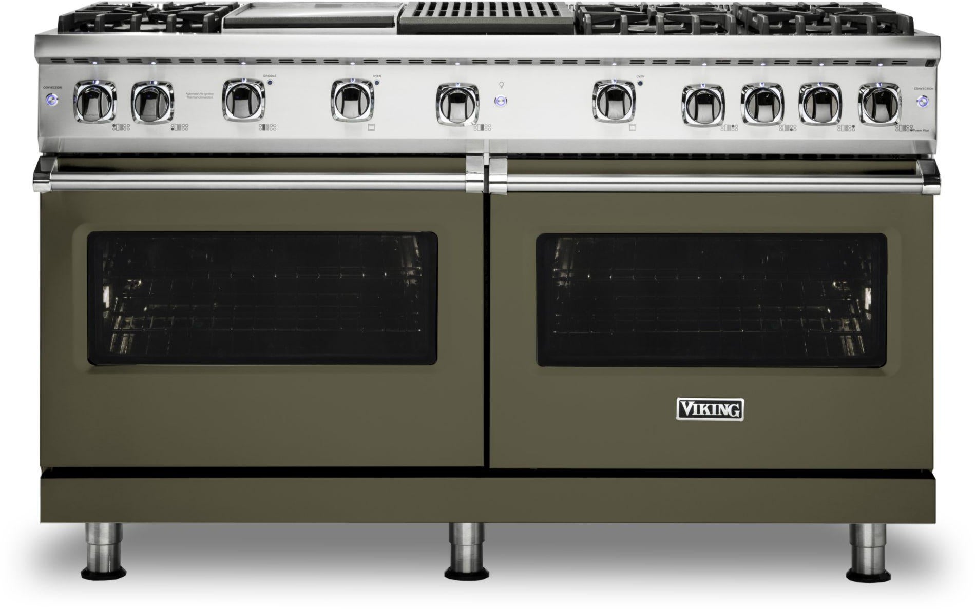 Viking VGR5606GQMA 60 Inch Freestanding Gas Range with 6 Sealed Burne...